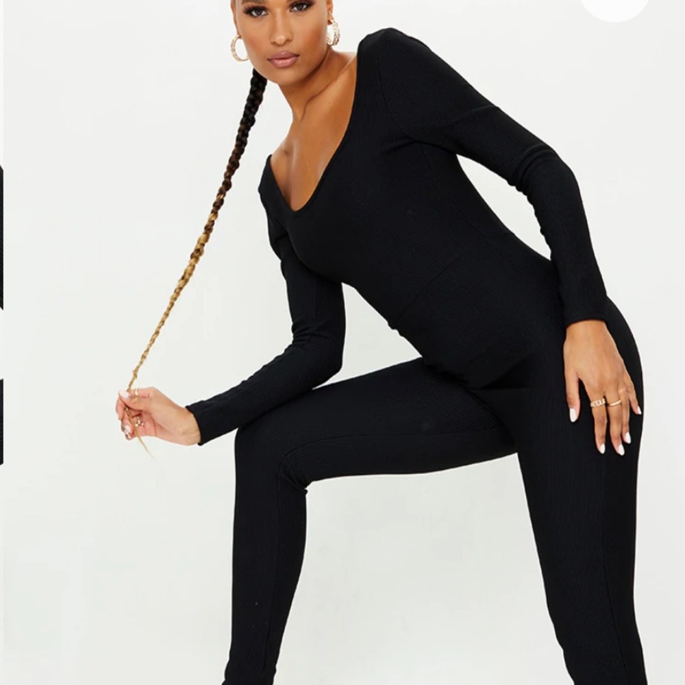 Black jumpsuit